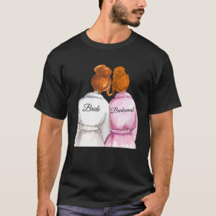 Hochzeit & Brautparty Bridesmaid Vorschlag 9 T-Shirt