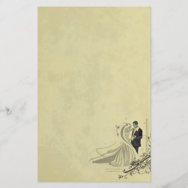 Hochzeit Briefpapier (Vorderseite)