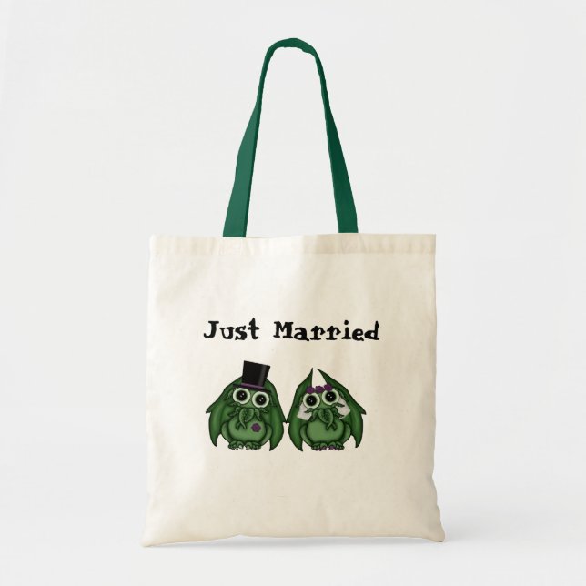Hochzeit Cthulhu Tasche (Vorne)