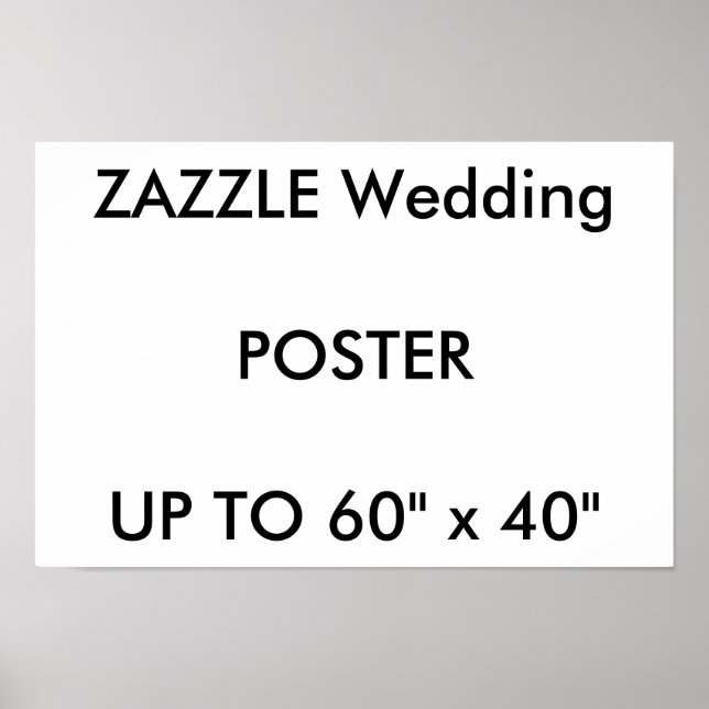 Hochzeit Custom 16.5" x 11" Poster GLOSSY Landscha (Vorne)