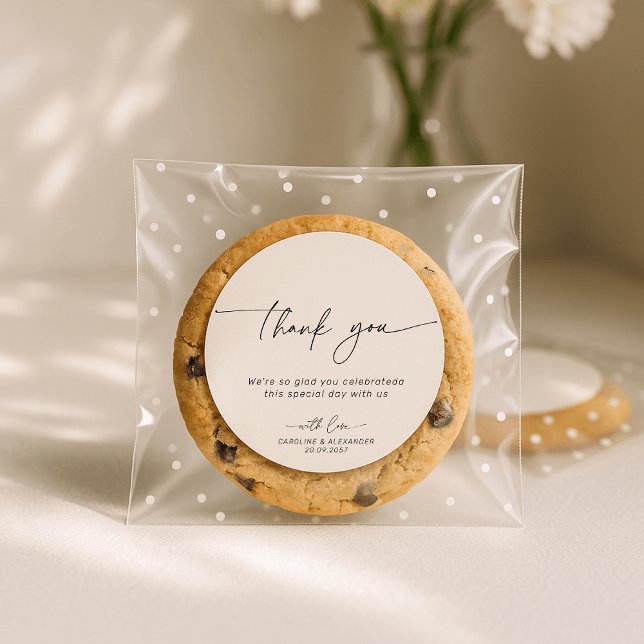 Hochzeit Danke, dass du aufkleber bist (Von Creator hochgeladen)