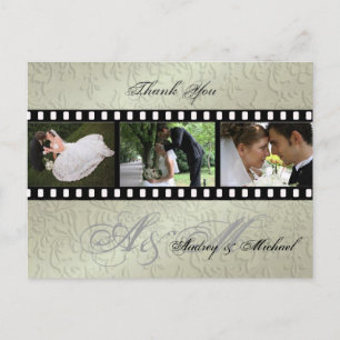 Hochzeit Danke, dass Sie Postkarten einfügen Ihre