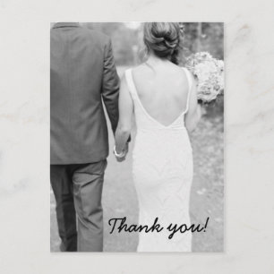 Hochzeit Danke Foto Post Card Postkarte
