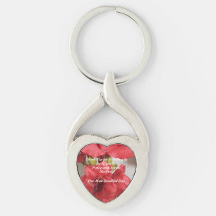 Hochzeit danke Ihnen Geschenk Gunst Schlüsselanhän Schlüsselanhänger