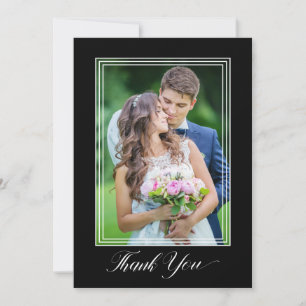 Hochzeit Danke, Script 2 Foto Black Danke