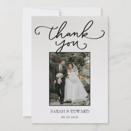 Hochzeit Dankeskarte