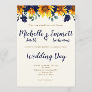 Hochzeit der Blaublauen Elfenbeinküste und Sonnenb Einladung