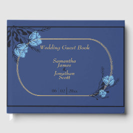 Hochzeit der blauen Blume Gästebuch