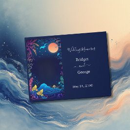 Hochzeit der blauen Küste Gästebuch