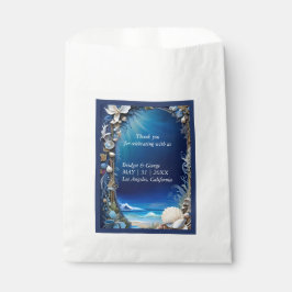 Hochzeit der blauen Küste Geschenktütchen