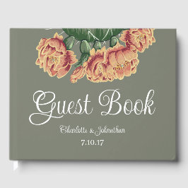 Hochzeit der eleganten Wüste Gästebuch