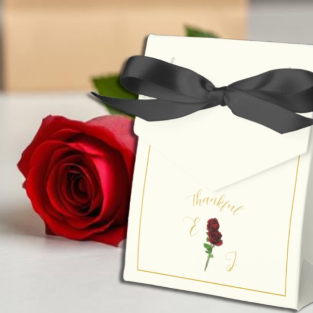 Hochzeit der Elfenbeingoldene Rose Geschenkschachtel (Von Creator hochgeladen)