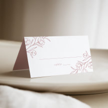 Hochzeit der gezeichneten blühenden Dusty-Rose