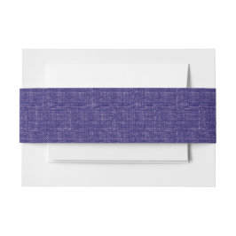 Hochzeit der lila blauen Leinwand Einladungsbanderole