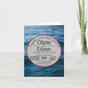 Hochzeit der Marine Einladung