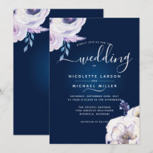 Hochzeit der Marine und der Lilac-Rose