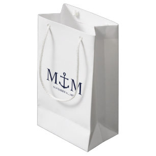 Hochzeit der Nautic Navy Kleine Geschenktüte
