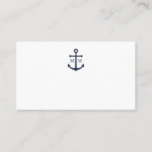 Hochzeit der Nautic Navy Platzkarte