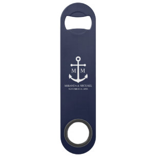 Hochzeit der Nautic Navy Speed Flaschenöffner