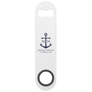 Hochzeit der Nautic Navy Speed Flaschenöffner