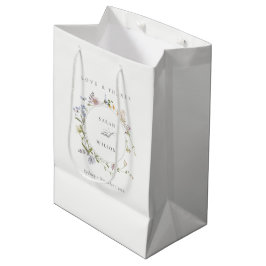 Hochzeit der niedlichen Wiesenblütenwelt Mittlere Geschenktüte