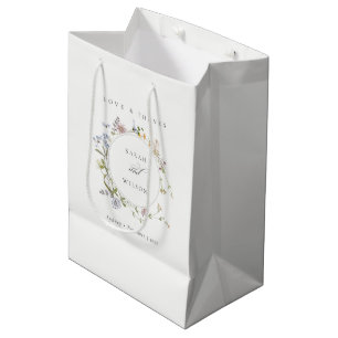 Hochzeit der niedlichen Wiesenblütenwelt Mittlere Geschenktüte