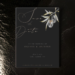 Hochzeit der Olive-Verzweigung Wasserfarbe speiche