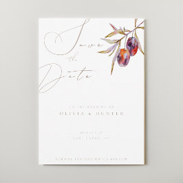 Hochzeit der Olive-Verzweigung Wasserfarbe speiche