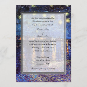 Hochzeit der Religion, Van Goghs Sternennacht Einladung