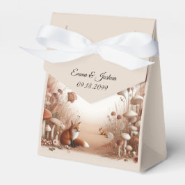 Hochzeit der verzauberten Herbstwälder Geschenkschachtel