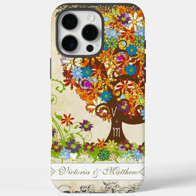 Hochzeit der verzauberten Waldseite iPhone 16 Pro Max Hülle (Rückseite)
