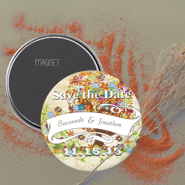 Hochzeit der verzauberten Waldseite Magnet (Von Creator hochgeladen)