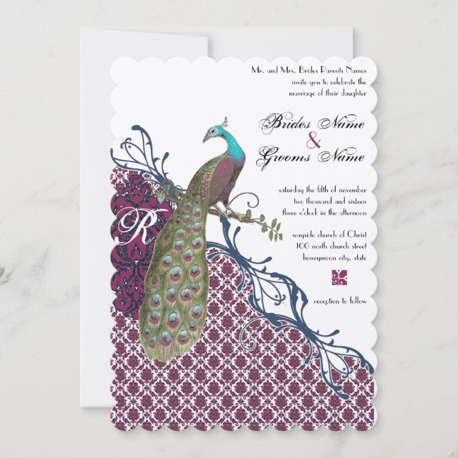 Hochzeit der Vintagen Vogelschutzflotte Einladung (Vorderseite)