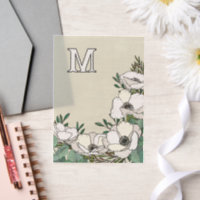 Hochzeit der weißen Anemonen
