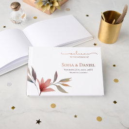Hochzeit der Winterroten Blume Gästebuch