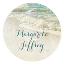 Hochzeit des aquamarinen Meereswaves