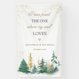 Hochzeit des Goldrandbaums Banner