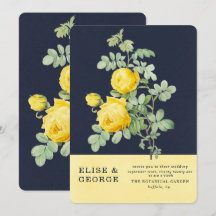 Hochzeit des Marinefeldes und des Gelben Roses