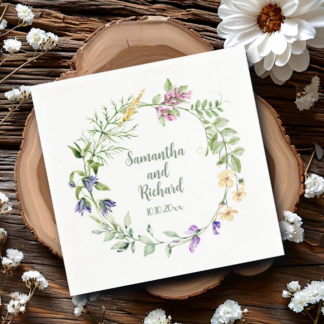 Hochzeit des Minimalistischen Wracks Serviette (Von Creator hochgeladen)