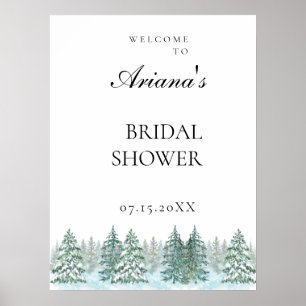 Hochzeit des Pinienwaldes Poster