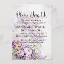 Hochzeit des QR-Codes für Wasserfarbenlavender Peo