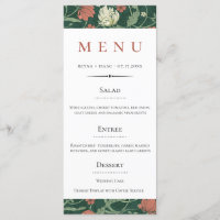 Hochzeit des Vintagen englischen Blumenmusters