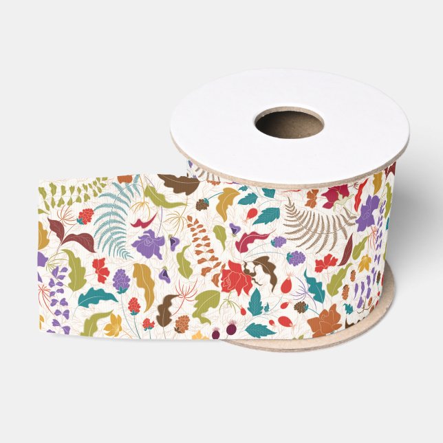 Hochzeit des Wildgartens Rose Woods Exotic Flower  Ripsband (Spule)