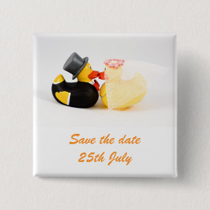 Hochzeit duckt… Abzeichen Button