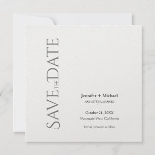 Hochzeit Ehe Minimalistische Kalligrafie Schrift Save The Date