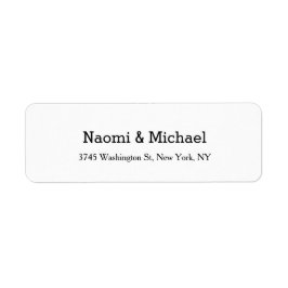 Hochzeit Elegant Klassisches Schwarz-weiß