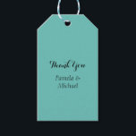 Hochzeit Elegant Minimalistisch Classic Blue Viele Geschenkanhänger<br><div class="desc">Diese Vorlage kann an alle beruflichen Beruf angepasst werden.</div>