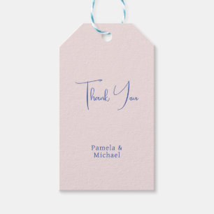 Hochzeit Elegant Minimalistisch Classical Vielen D Geschenkanhänger