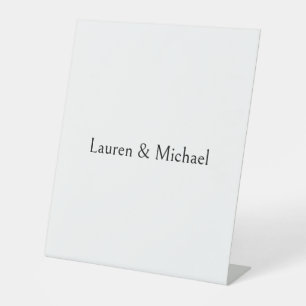 Hochzeit Elegante Minimalistische Kalligraphie Sch Sockelschild