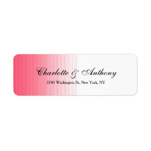 Hochzeit Elegantes Skript Creative Pink White